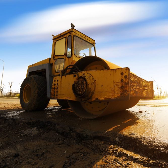 Compactor Machine - Machine Cover